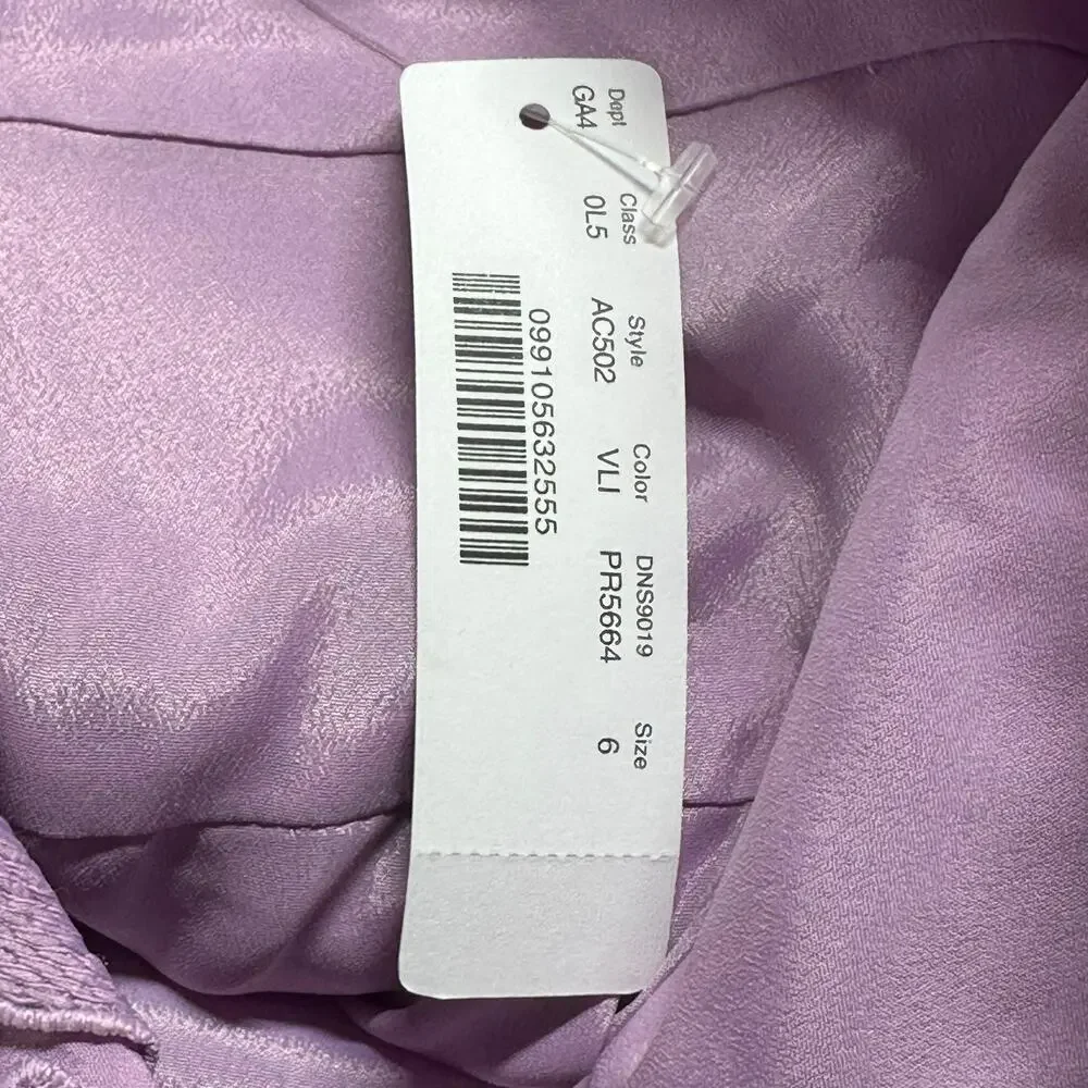 J Crew Dress Women 6 Violet Lilac Sleeveless Sweetheart Midi Lace Romantic Fairy